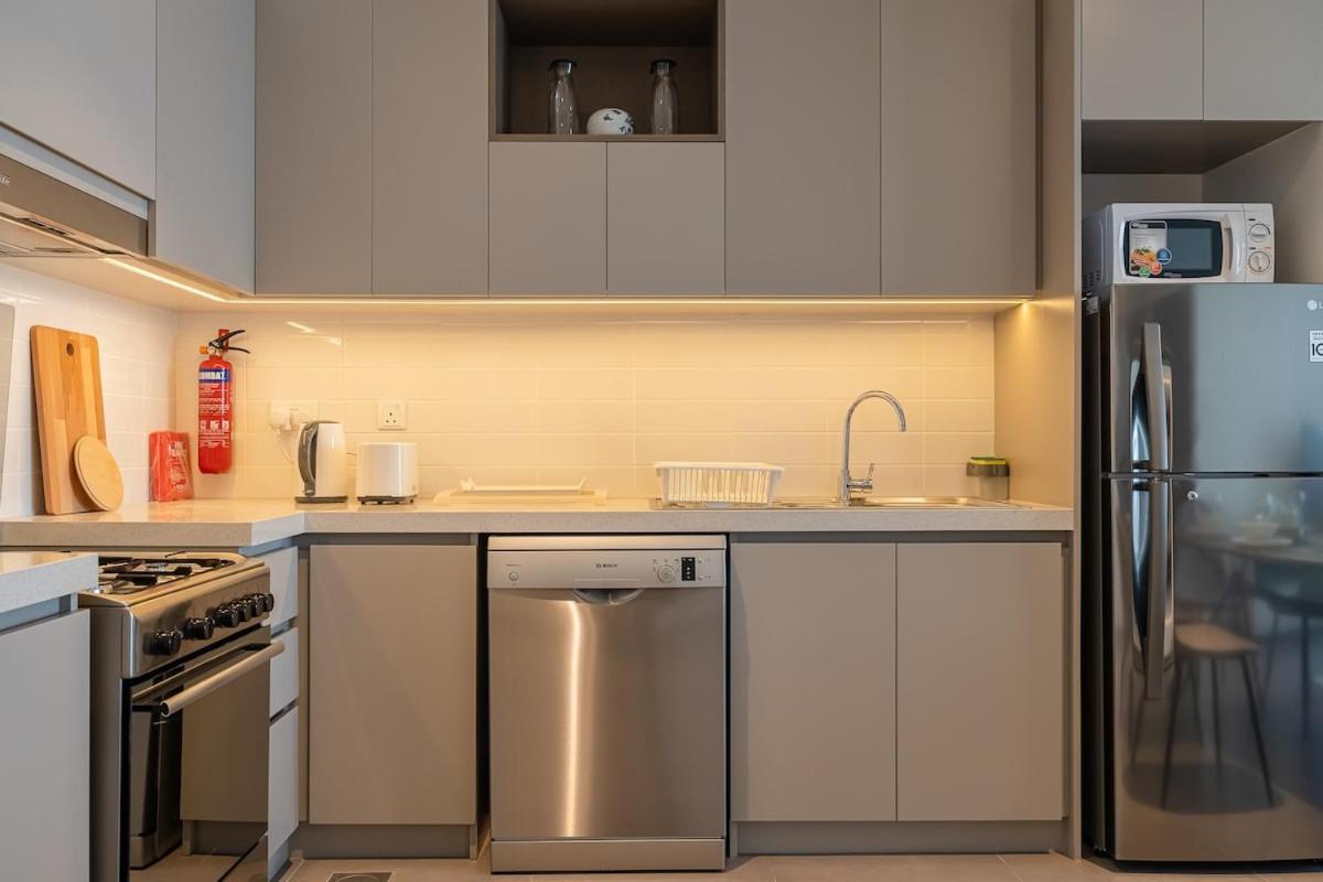 Spacious 2Bdr In Creek Harbor With City View Dubai Exterior foto