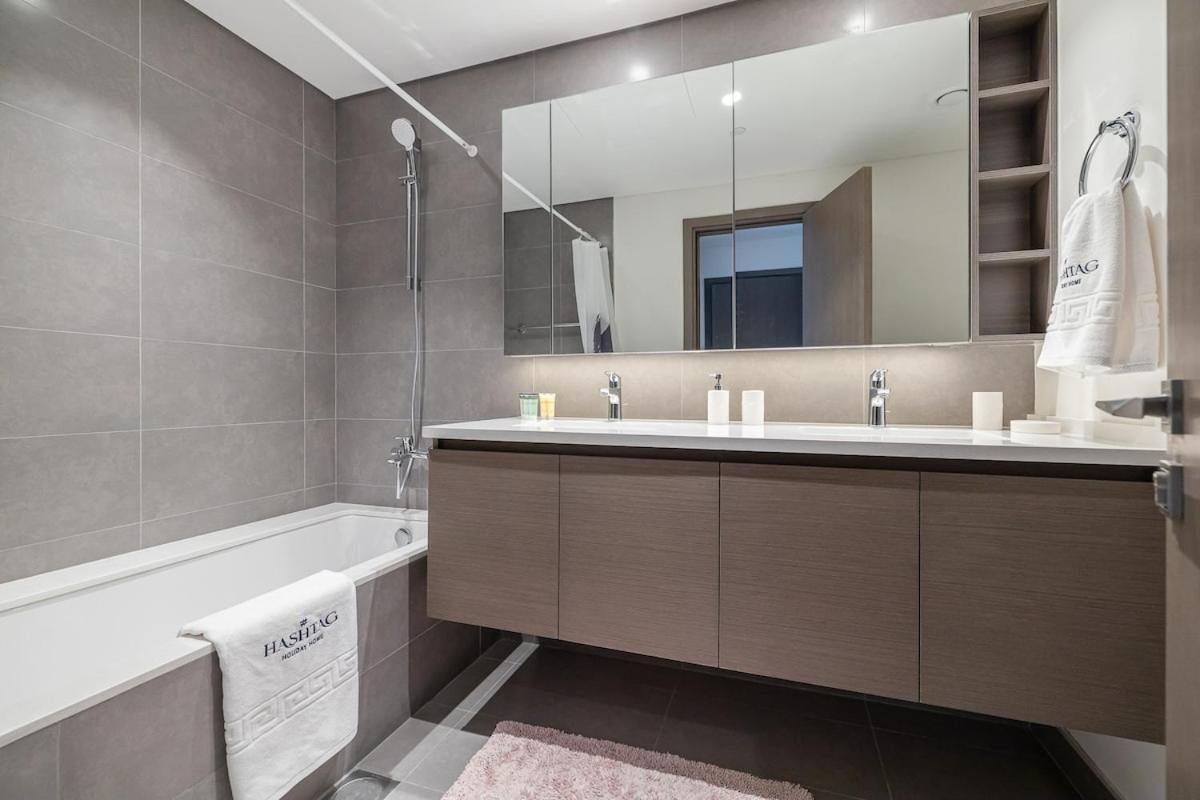 Spacious 2Bdr In Creek Harbor With City View Dubai Exterior foto